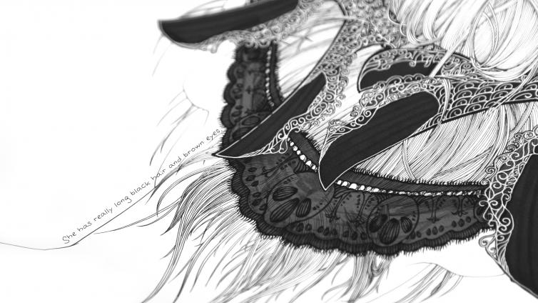 因为一幅画，我留长了头发 