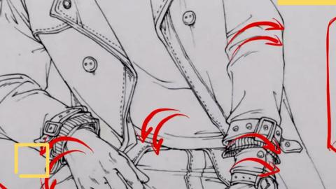 衣纹讲解（带讲解）