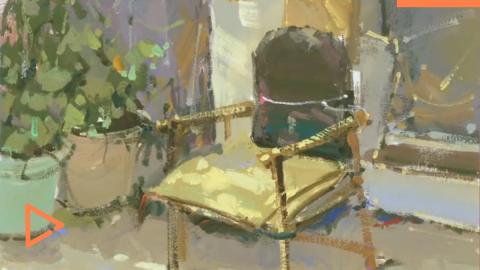 色彩场景椅子（带讲解）