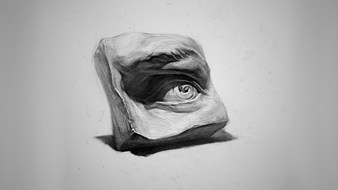 石膏五官：眼睛完整示范