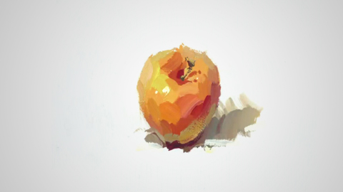 水果类：红苹果怎么画？——曾经美术生的噩梦