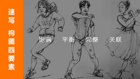 人速写的起稿方式