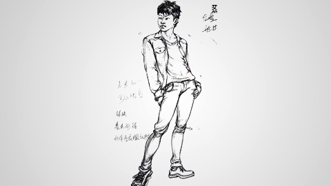 人物形体和衣服的关系01