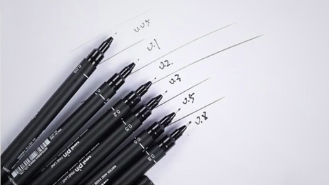 设计基础黑白刻画工具介绍