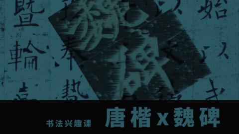 书法兴趣课：唐楷与魏碑