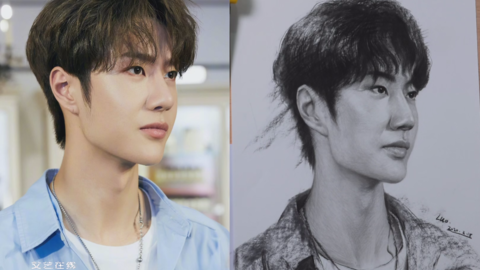 2月15日素描直播回放：素描《陈情令》蓝忘机饰演者王一博