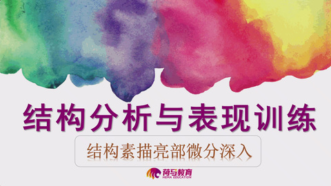 2月22日中午素描直播回放：结构分析与表现训练