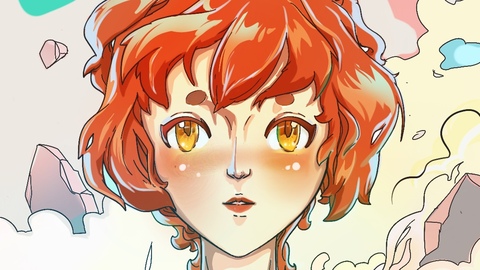 板绘原创插画：少年狂想曲