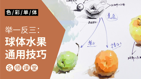 （第四课）水果单体讲解示范：苹果，梨，橘子