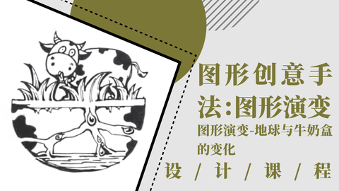 图形创意手法：图形演变