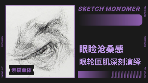 （第十四课）眼睛：四分之三面/老年/结构