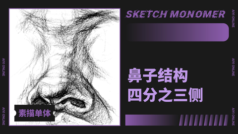 （第八课）鼻子：半侧面/全因素