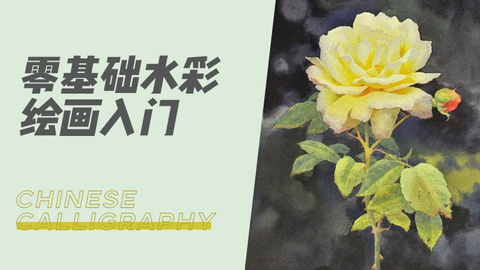 零基础成人水彩绘画入门